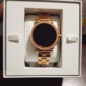 Rose Gold MK Watch